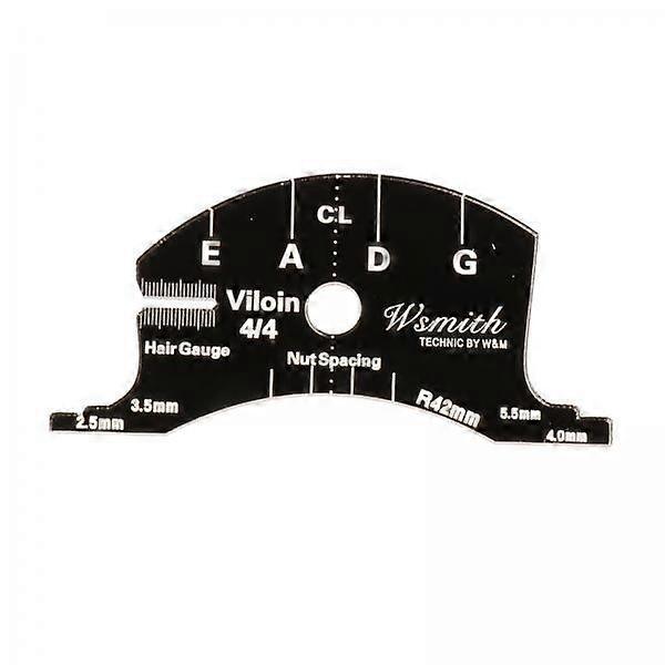 3X Violin Bridge Mold Template Reference Repair for 4-4 Full Size Violins