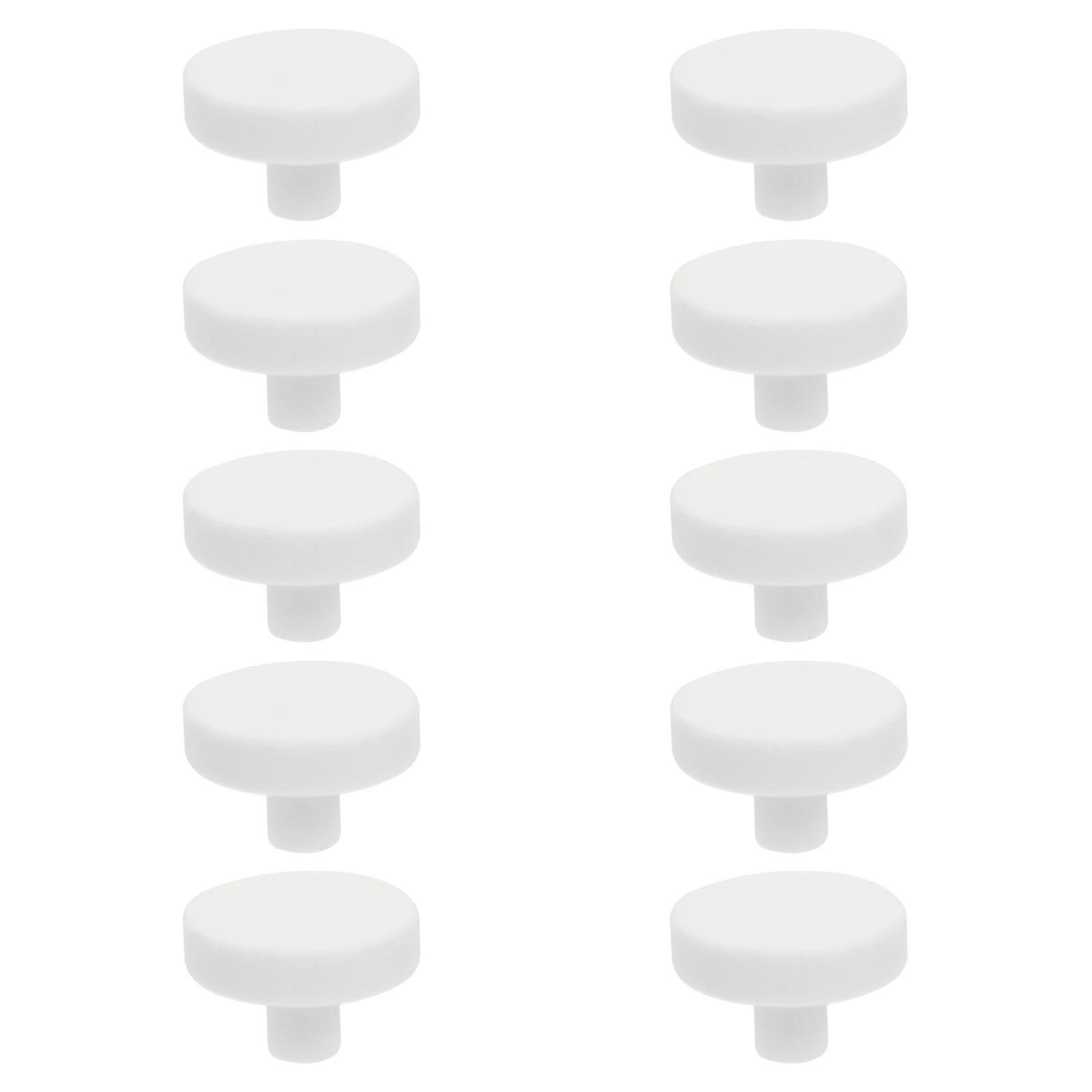 Ceramic Coral Plugs for Aquarium Decoration White Color 10 Pcs 2.59 Inches