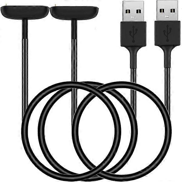 Charger for Fitbit Charge 5 / Charge 6 / Luxe, [2-pack, 3.3 ft] Replacement Charging Cable