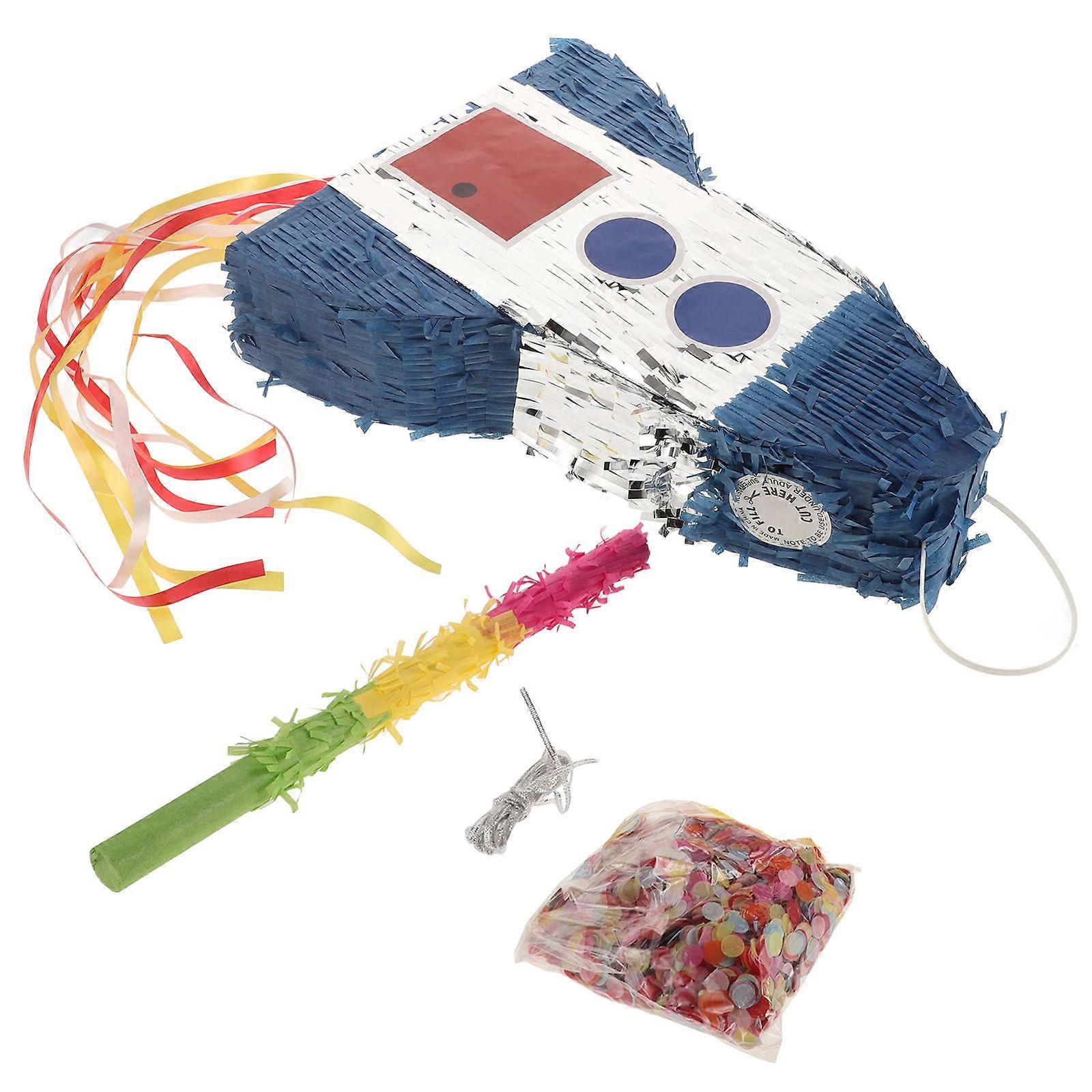 Rocket Decoration for Space Themed Birthday Parties – Interactive Game & Fun Party Accessory for Celebrations, School Events & Gatherings
