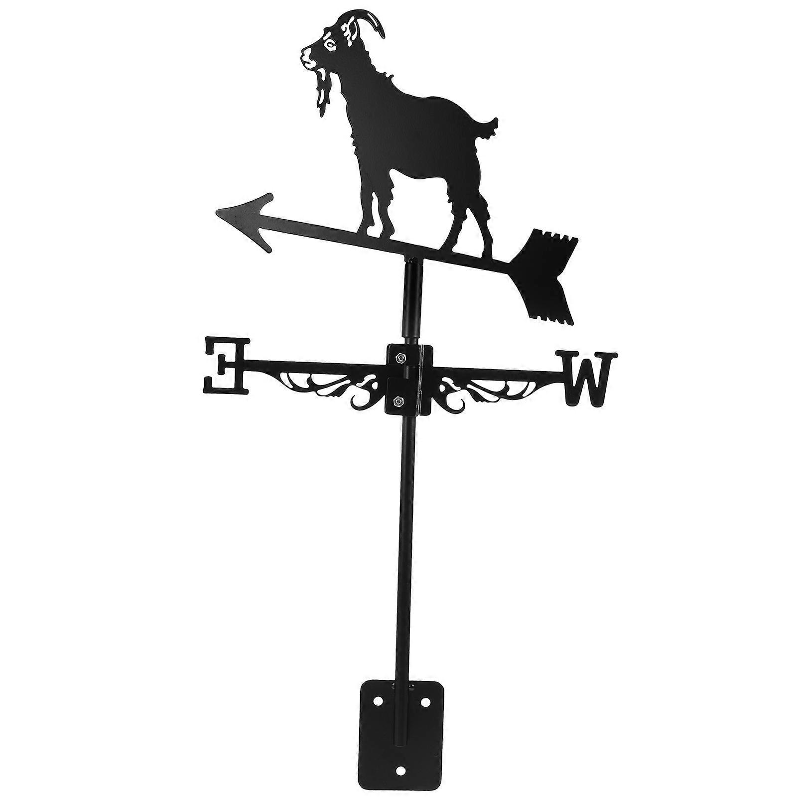 Retro Metal Wind Vane Ornament for Garden – Durable Outdoor Weather Vane Design for Weather Enthusiasts