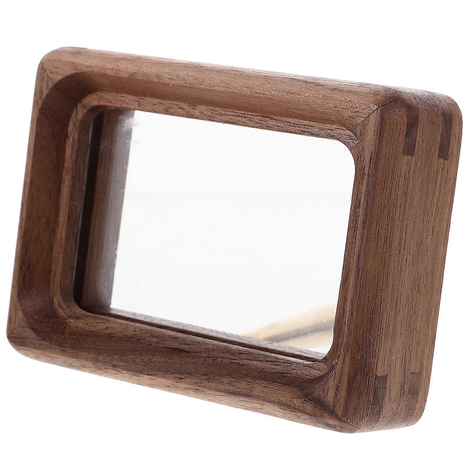 Tabletop Picture Frame 1Set Light Brown Wood Frame with Versatile Styling for Home Photo Display