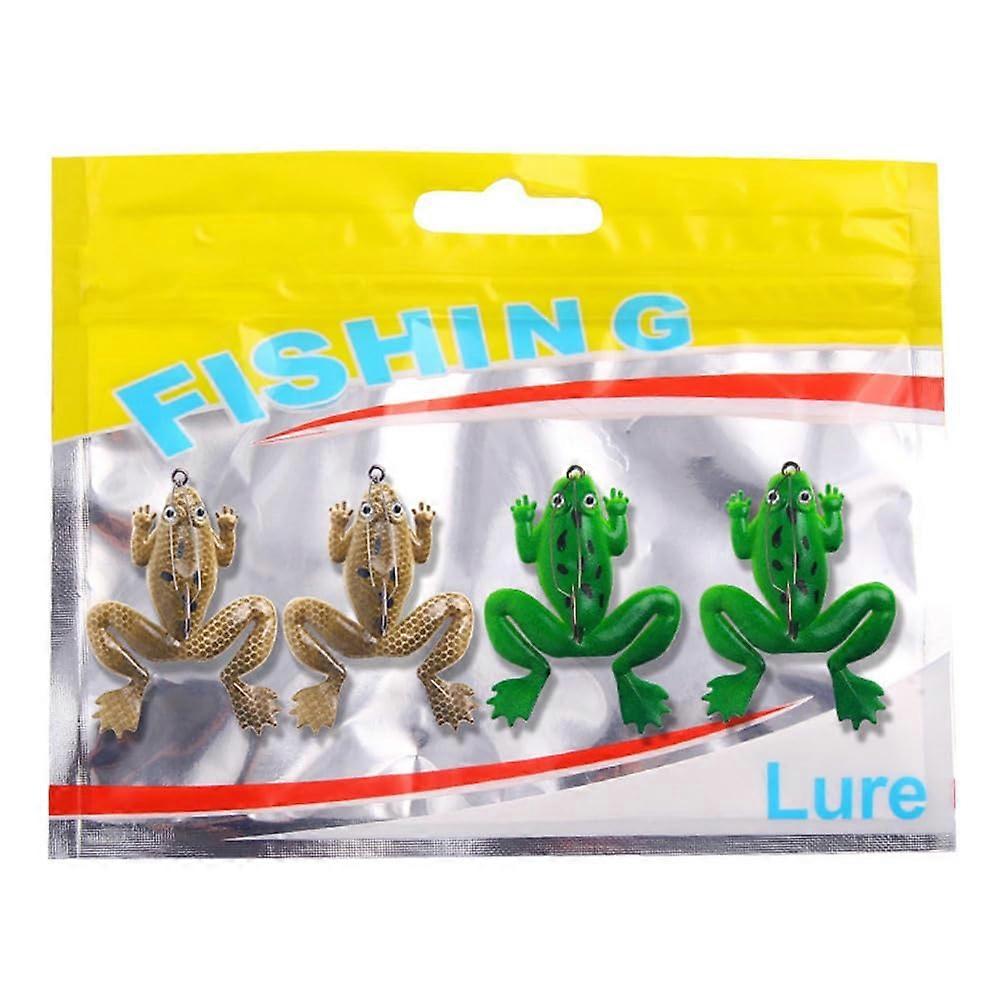 Compact fishing lures Multijointed soft lures, deep diving swimbaits Suitable for fishing enthusiasts Coffee Green Mixed