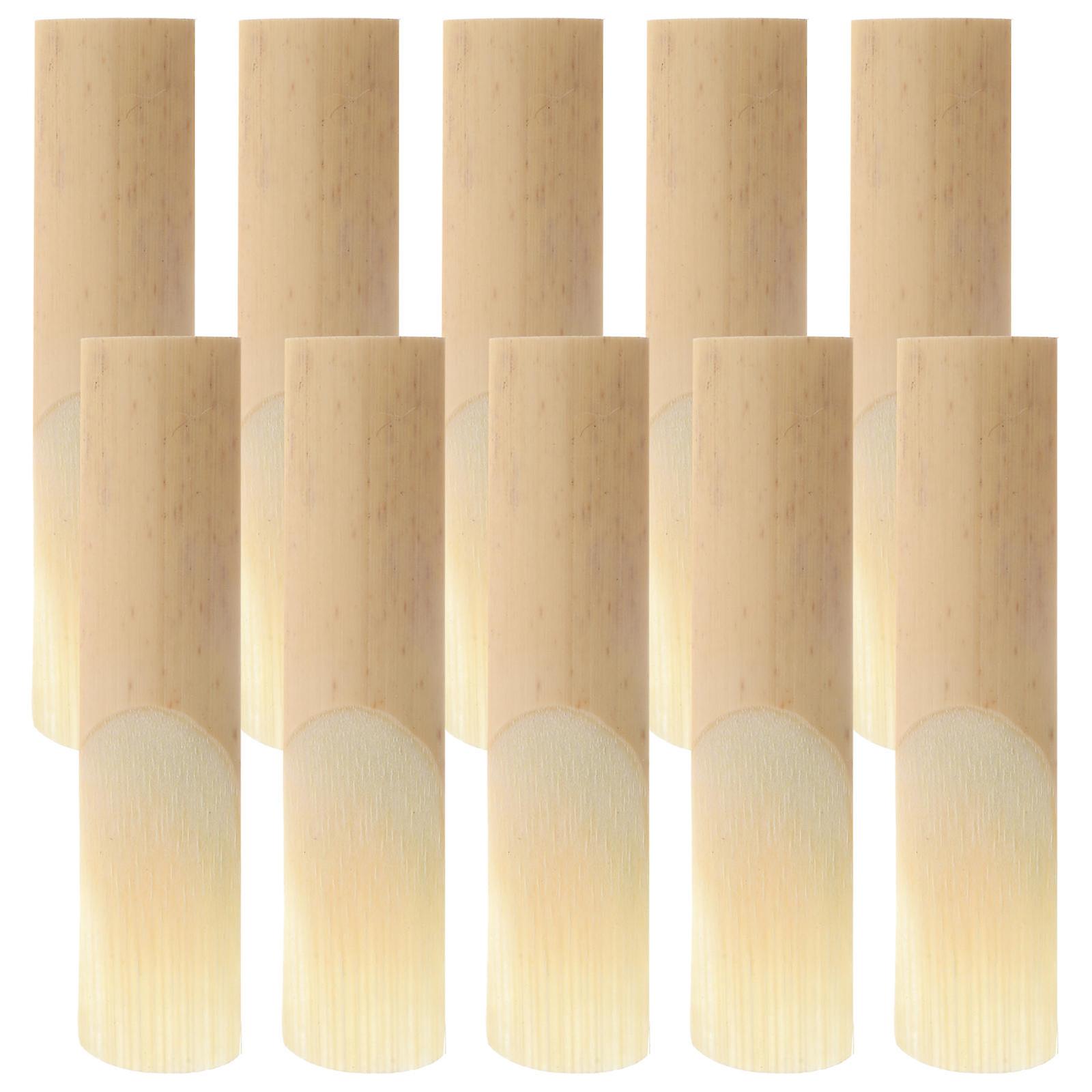 Replaceable Sax Reeds Sturdy Structure Performance Practice Professional Players 10Pcs