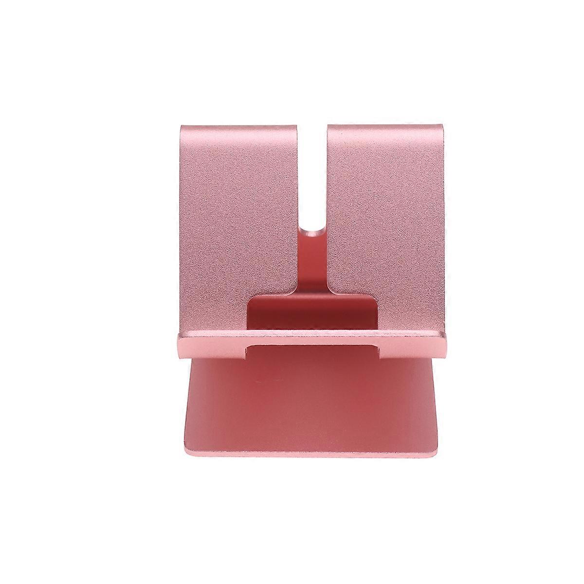 Aluminum Alloy Phone Holder for Desktop Use with Rose Gold Color and RustProof .2 Inches