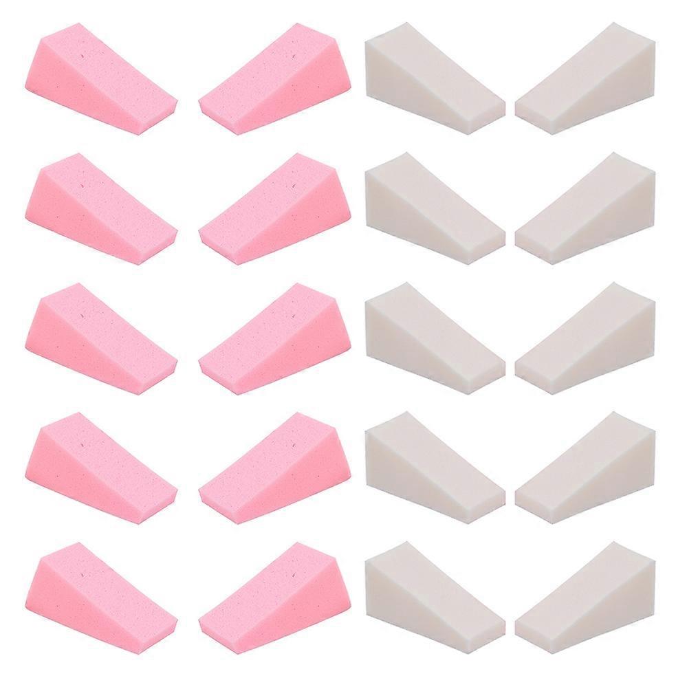 Foundation Makeup Sponge for Foundation 50Pcs Portable Puff Applicators