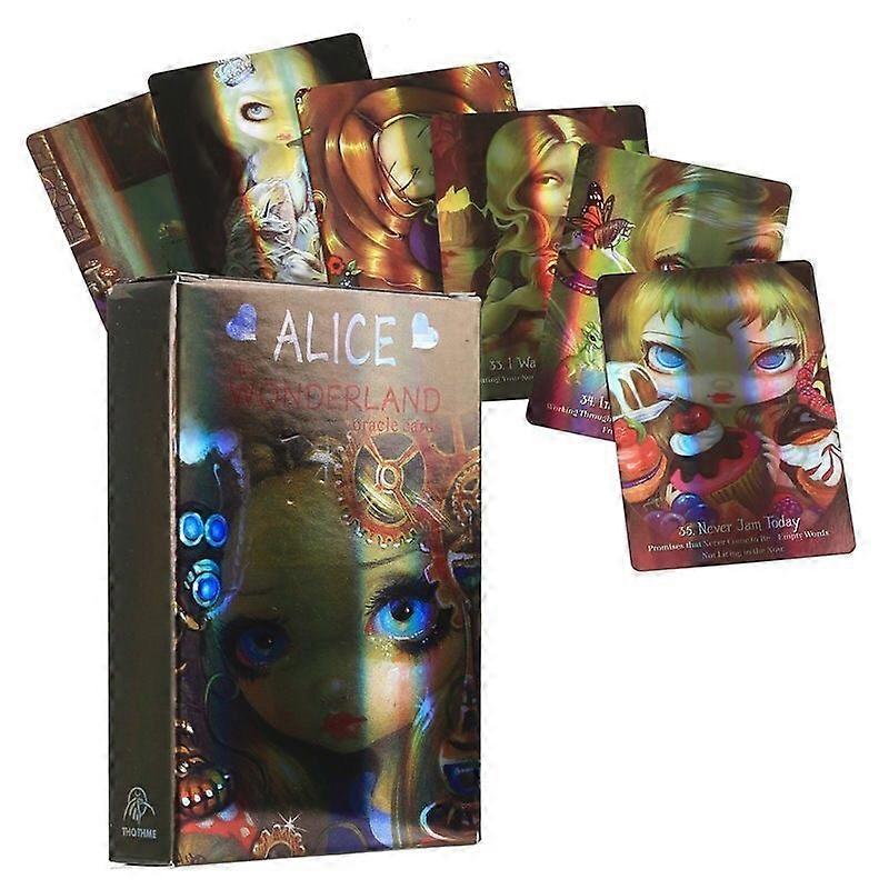 Alice in Wonderland Oracle Cards Deck: Divination & Reading
