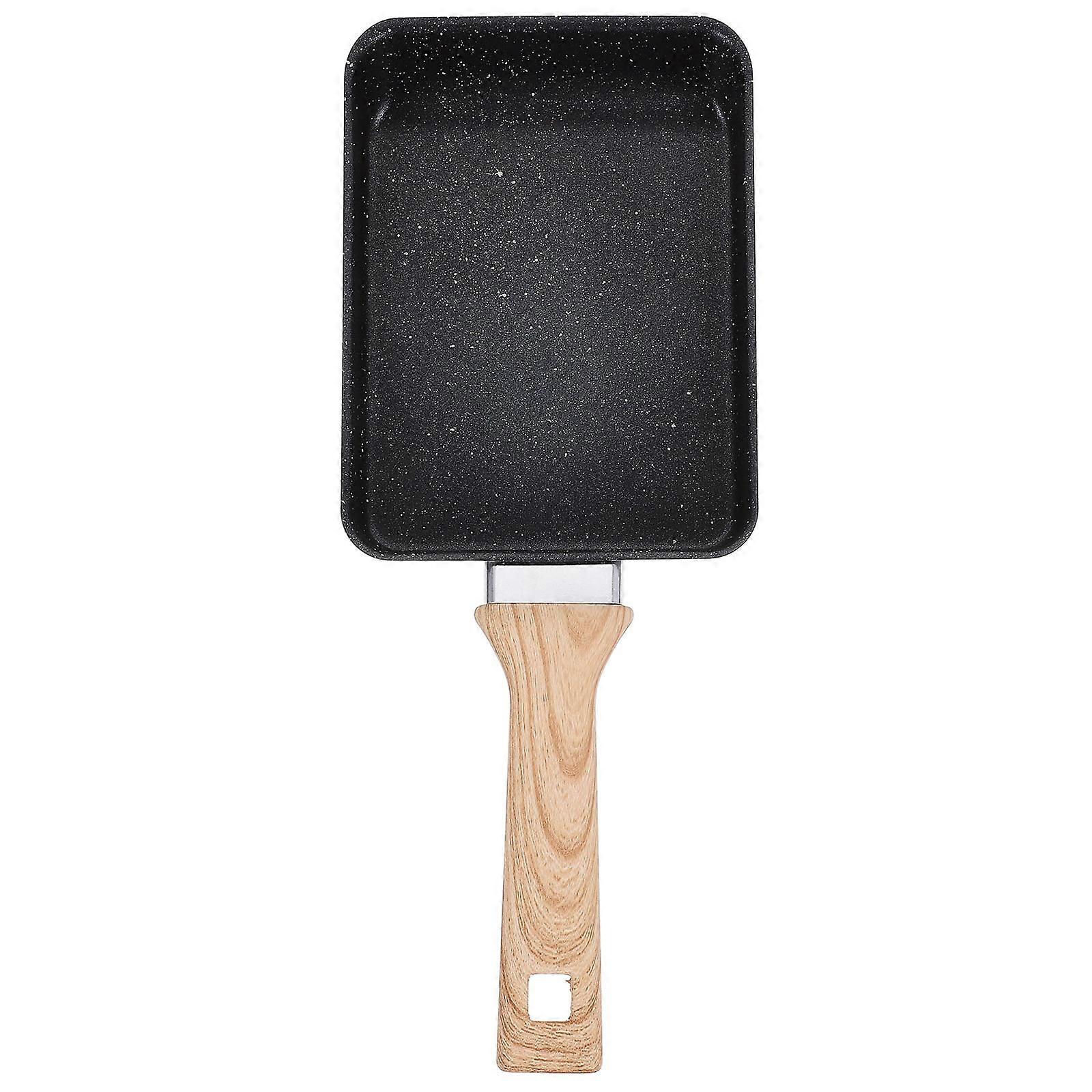 Breakfast Egg Cooking Pan Frying Pan Non Stick Flat Bottom Maifan Stone Coating Home Cooking 1Pcs
