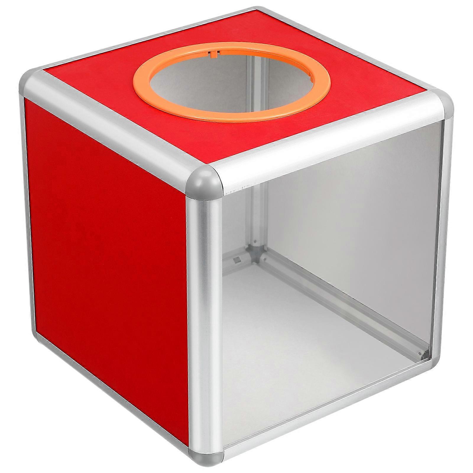 Clear Annual Meeting Box Removable Draw Box