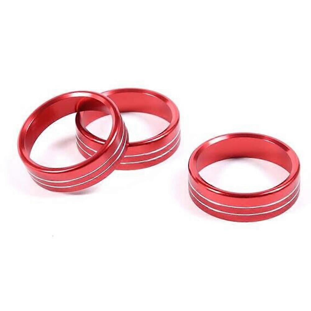 High Quality Style Practical to Use Ring Knob Case Knob Housing Ring 3pcs/set for GR86/ BRZ 2022-2023