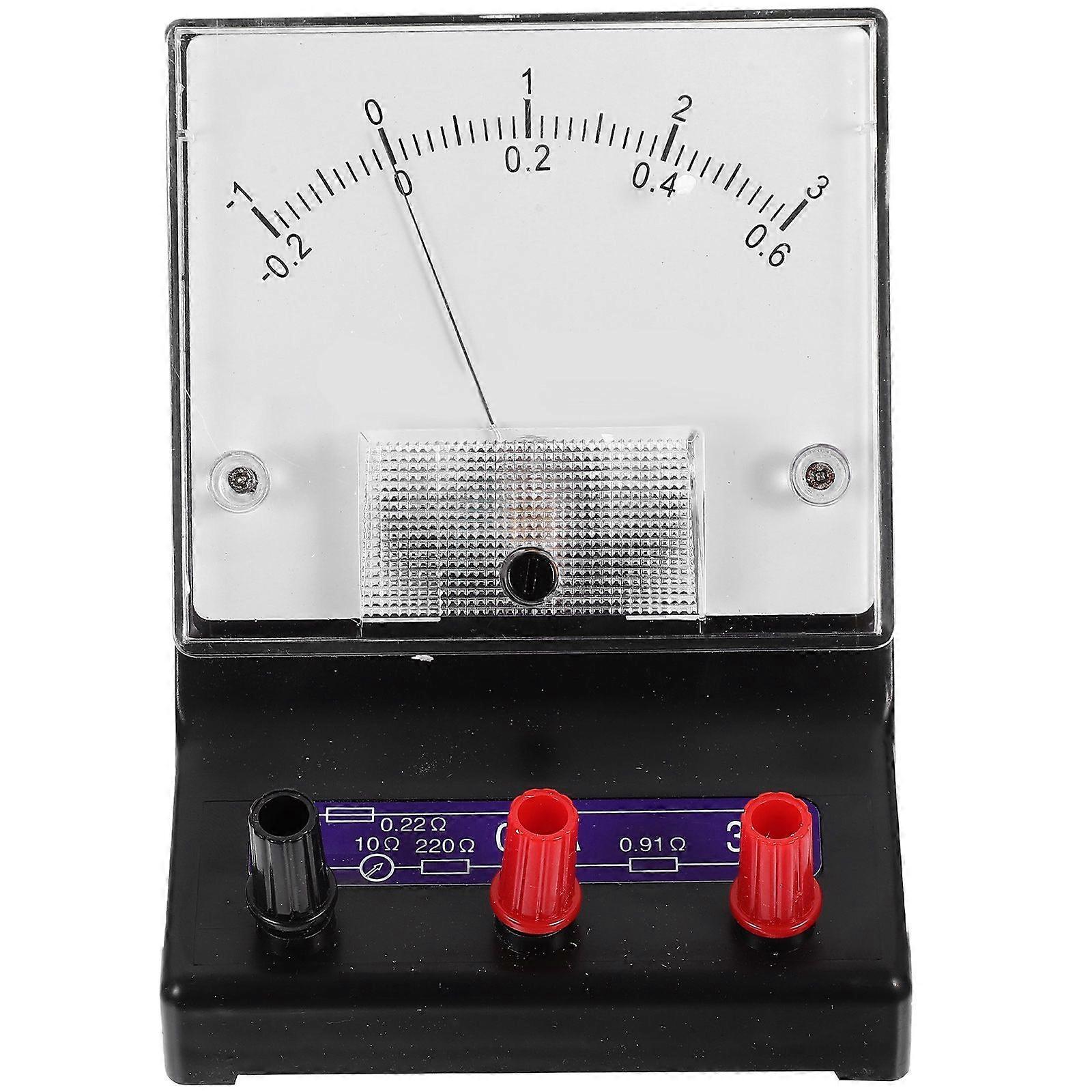 1pc Physics Ammeter Current Ammeter Physics Electricity Experiment Apparatus Random Style