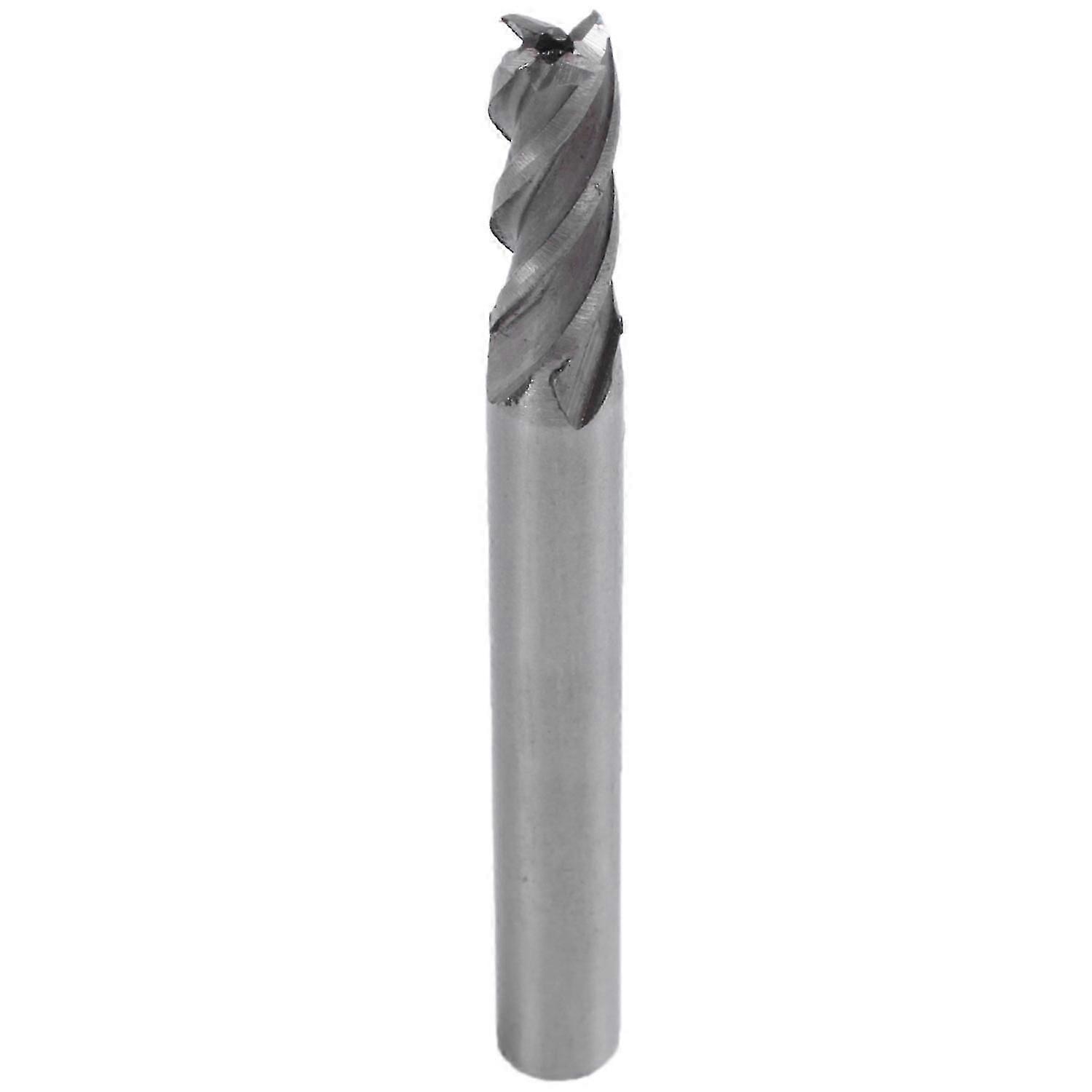 10pcs/set 1.5-6mm HSS Straight Shank 4 Flute End Mill Cutter CNC Drill Bit Tool