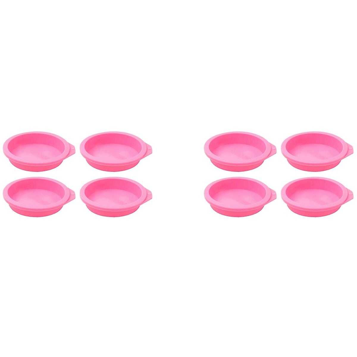 8 Pcs Air Fryer Egg Molds, Air Fryer Egg Molds Silicone, for Muffin Lids, Toast, Non-Stick Air Fryer