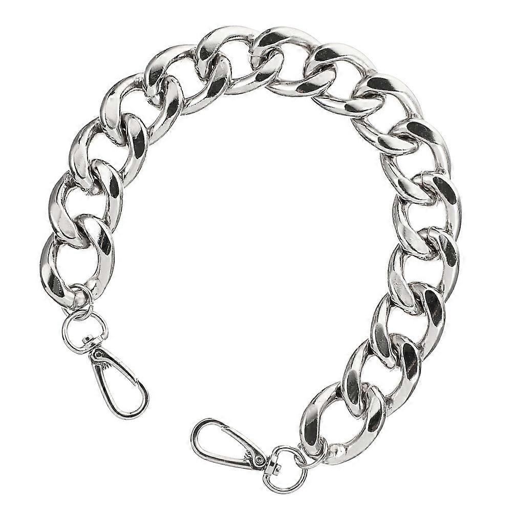 Diy Bag Alloy Chain Flat Chain Strap Handbag Chain Replacement For Bag 50X2.7X2CM 1Pcs