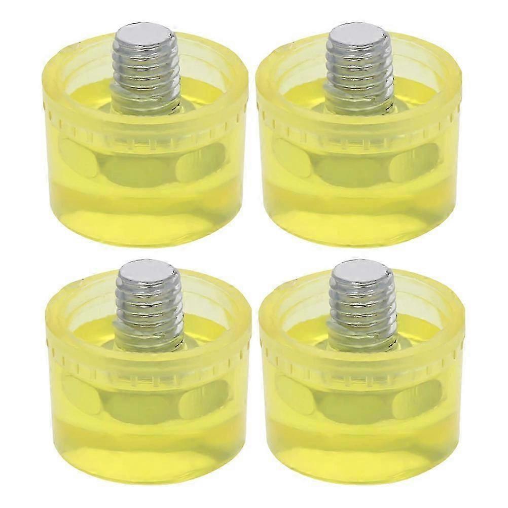 4 Pcs Mallet Hammer Replacement Rubber Striking Head Tip Hammer Head Tip