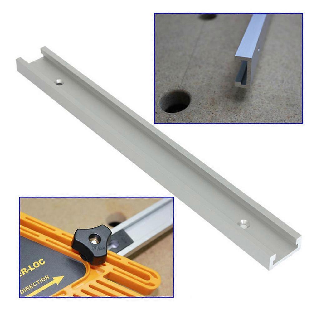 300mm T-tracks T Slot Miter Track Fixing Slot for Router Table Saw