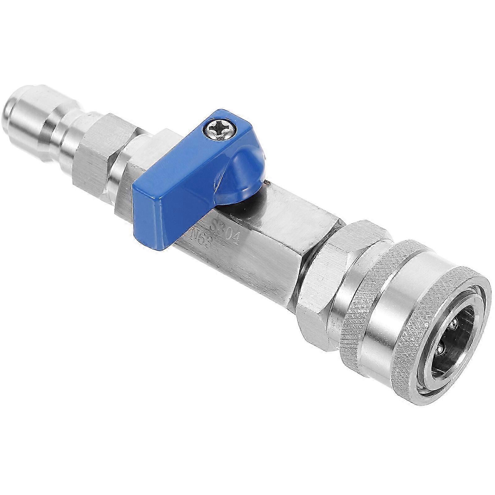 High Pressure Ball Valve for Pressure Washer Quick Connect Fitting