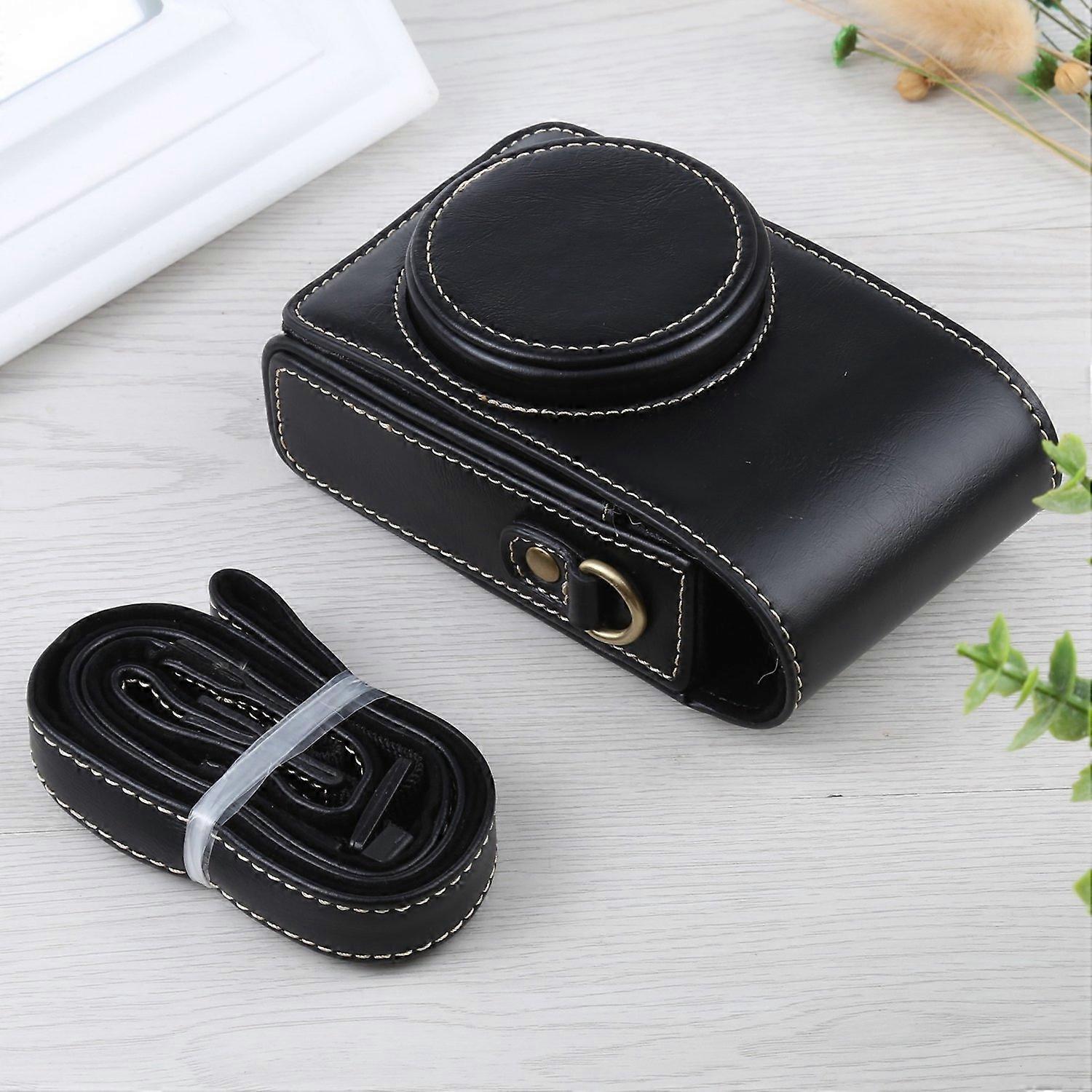 Full Body Camera PU Leather Case Bag for Ricoh GR III
