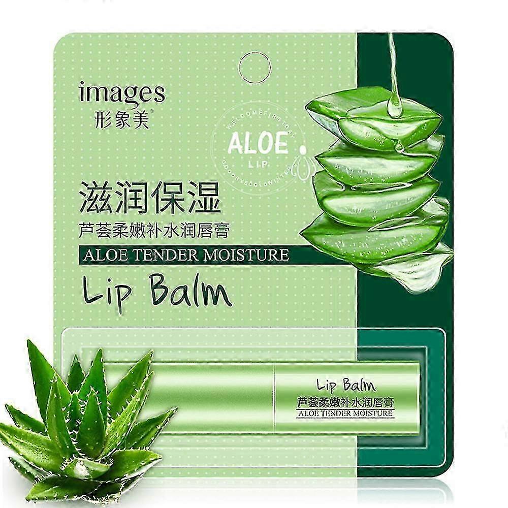 Aloe Vera Moisturizing Lip Balm Strawberry Temperature Color Change Moisturizing