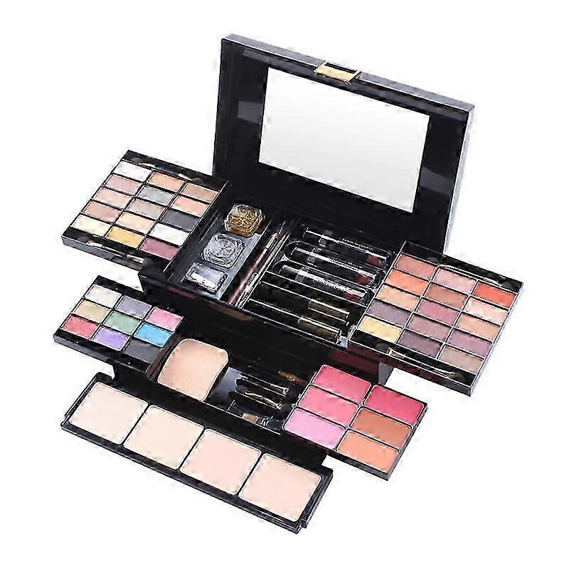 All-in-one Professional Makeup Set Multi-function Cosmetic Box Eyeshadow Makeup Brushes