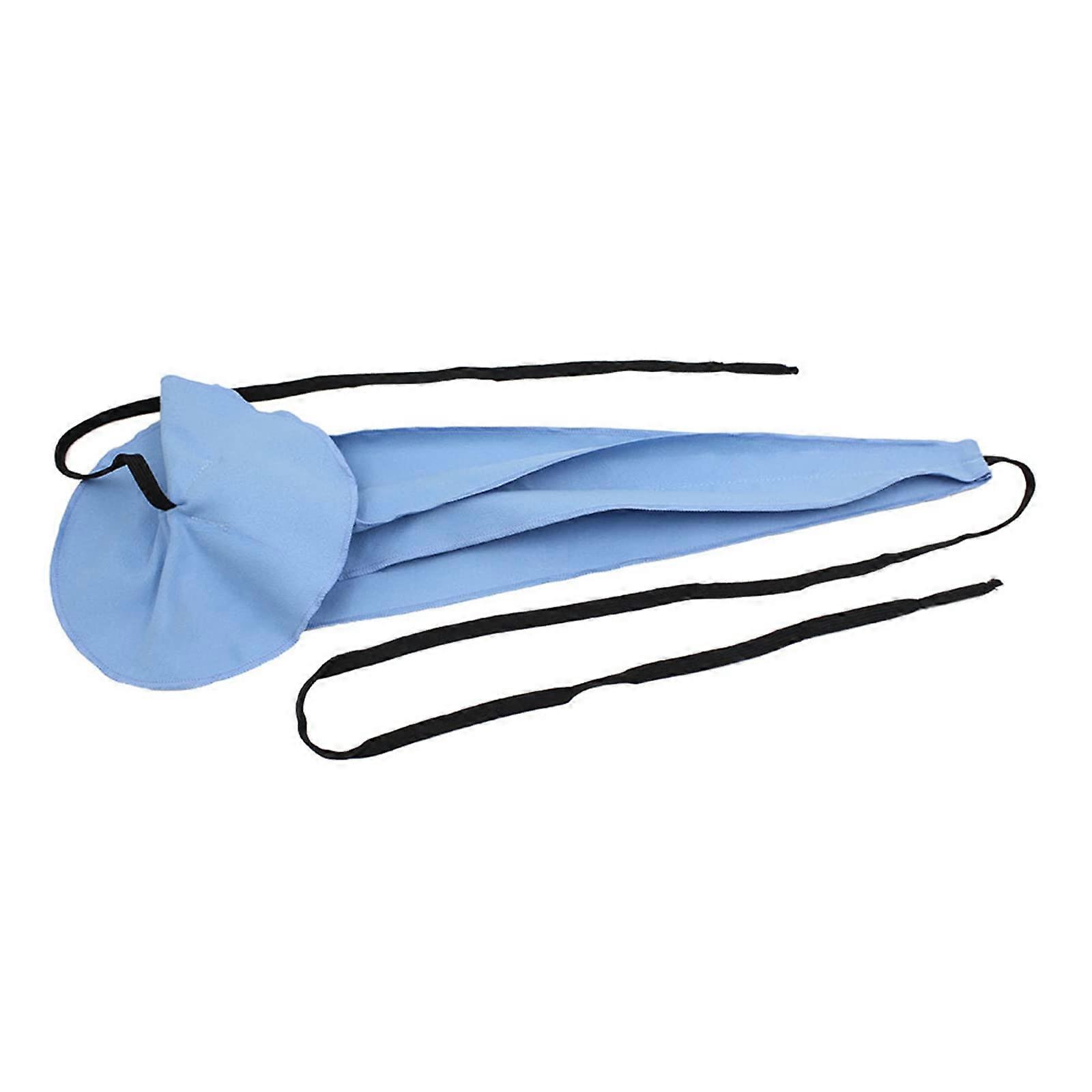 Saxophone neck strap for saxophone and other woodwind instruments, saxophone neck strap 18.5x45CM blue