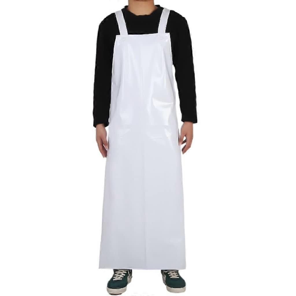 Apron, Heavy Work Apron with Double Shoulder Strap, Soft and for Adults, Kitchen, Butcher, OilResistant 115x80cm A1