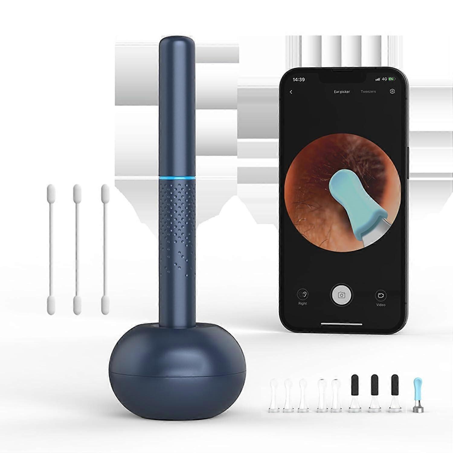 Digital Otoscope With Gyroscope, 10MP HD Ear Camera For Earwax Removal And Safer Ear Cleaning