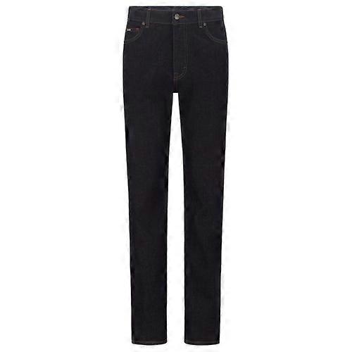 Boss Mens Albany Leather Patch Regular Jeans