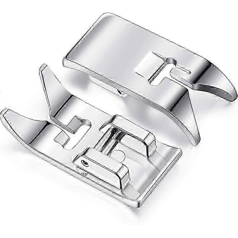 Presser Foot for Sewing Machines, Universal Compatibility Elastic Insertion Basic Mending Presser Foot, Wide Needle Slot Quick Cli SZRH