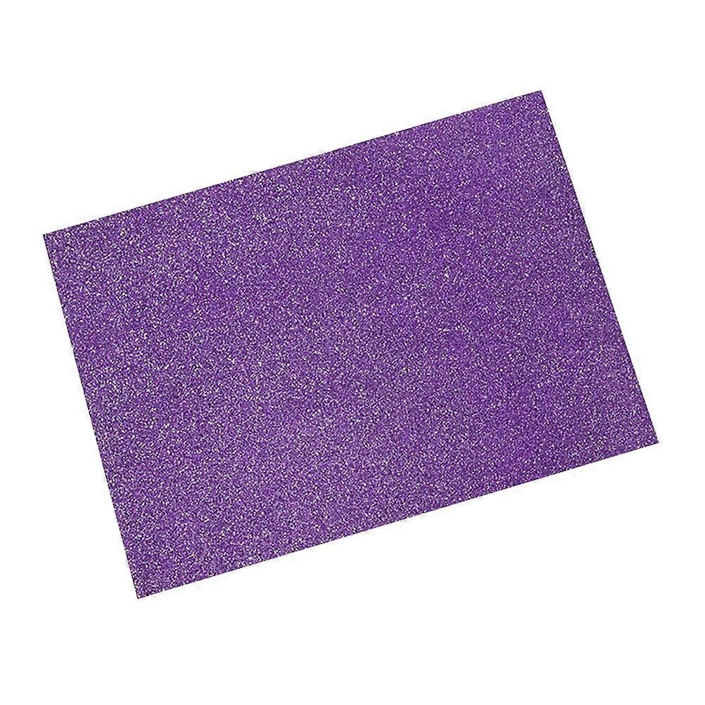 30pcs Purple Glitter Cardstock Sparkling Craft Paper for Scrapbooking, School Projects, and Special Events – Dazzling Heavyweight Glitter Paper Easy