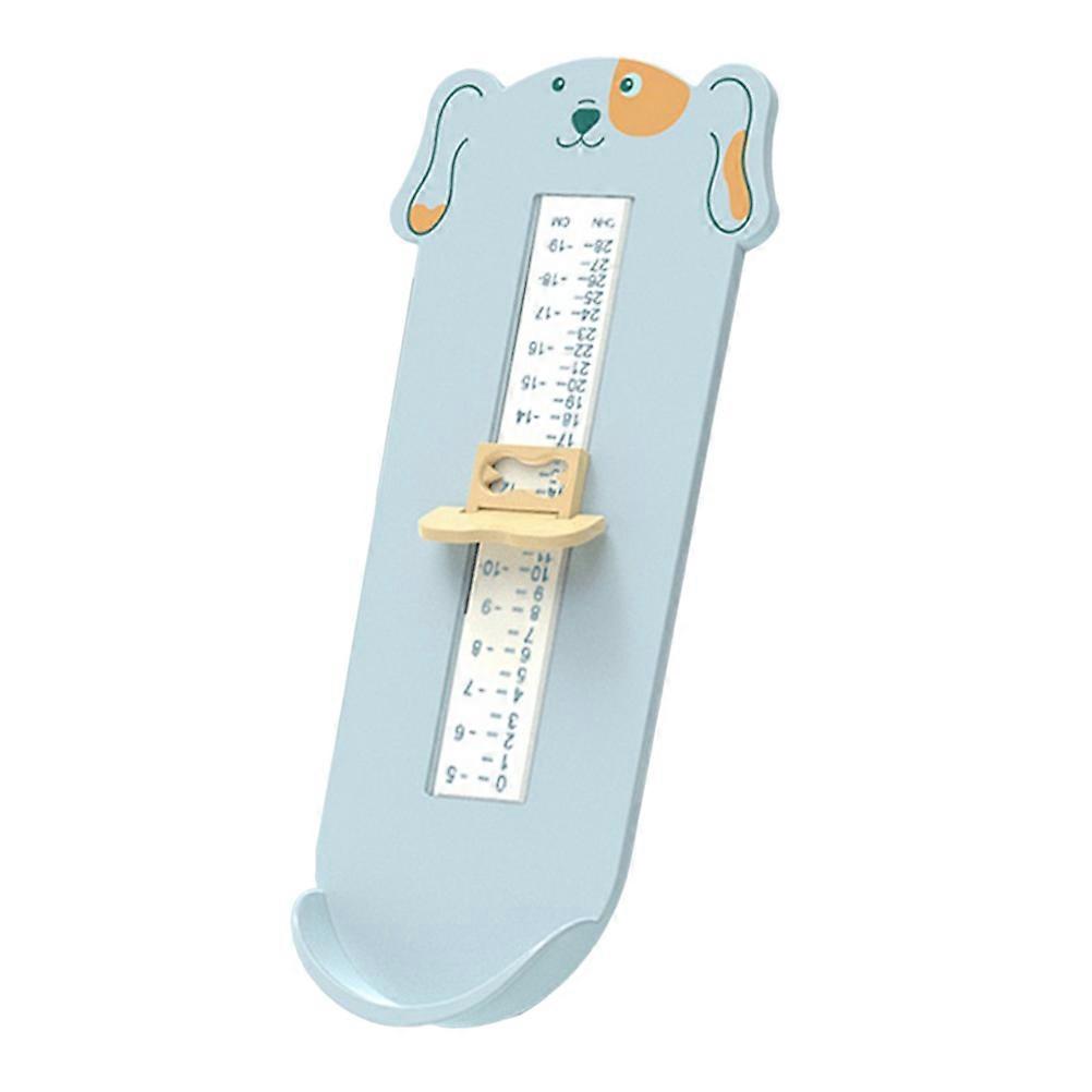 Blue ABS Foot Measurement Device for Baby with Clear Visibility and Accurate Results 1pc
