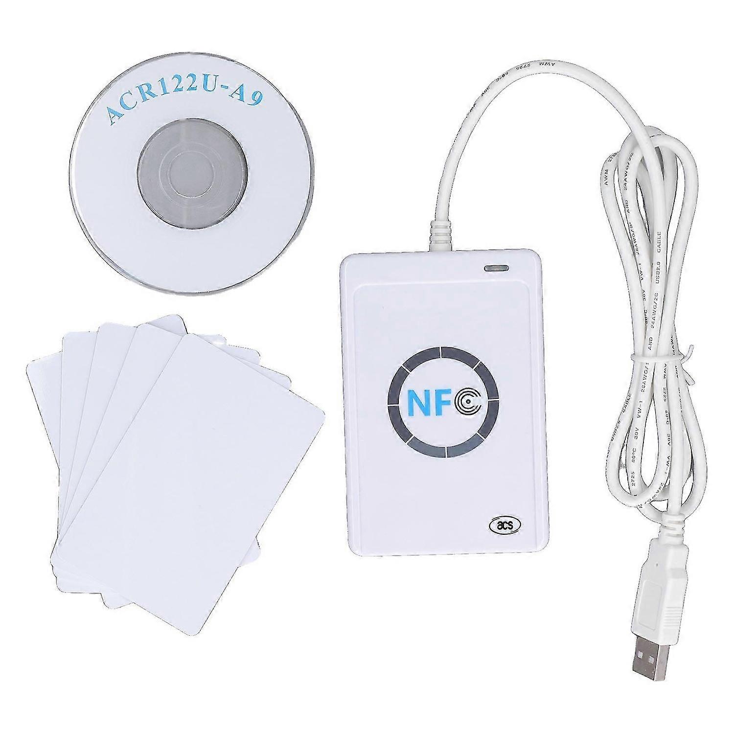 Contactless Smart Card Reader Writer Safe Bluetooth Non Contact NFC Reader 13.56 MHz 5VDC