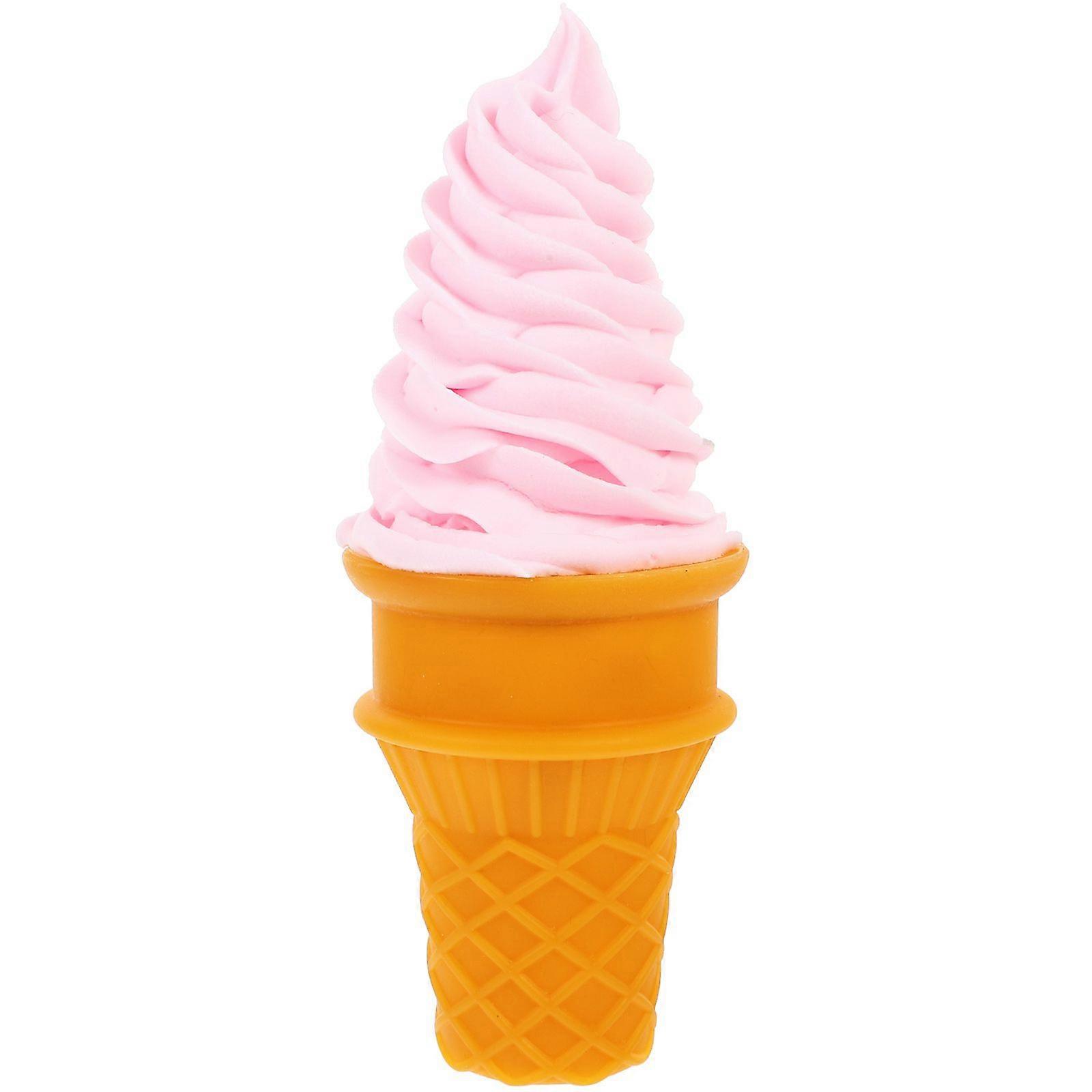 Ice Cream Cone Model Fake Ice Cream Cone Prop Decoration Food Display Prop Artificial Ice Cream Toy