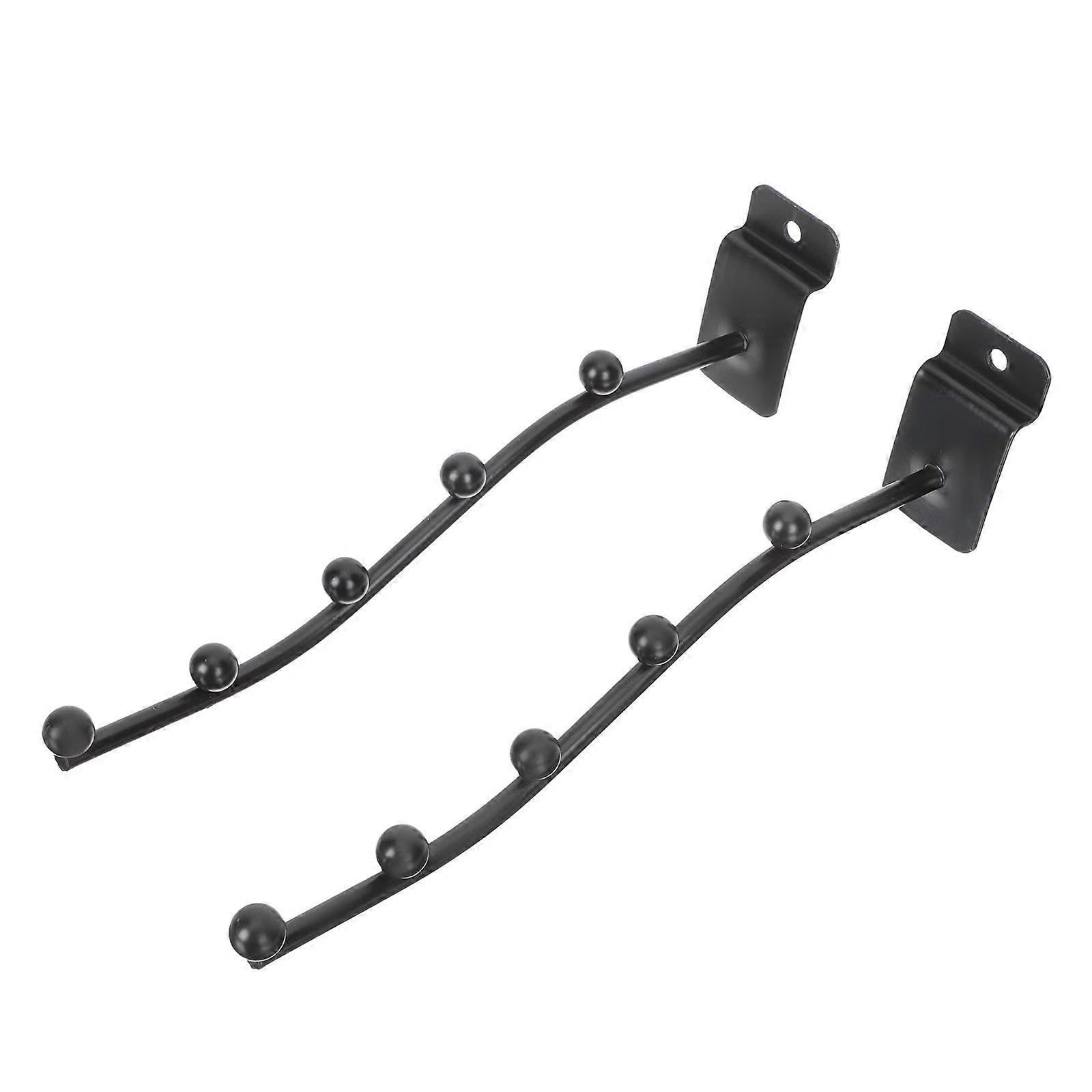 Flute Hanger Wall Rack Durable 2 Pack Instrument Display Hook for Space Saving Home Decor