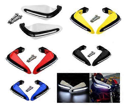 Hand Guard Motorcycle Grip Covers Led Light Motorcycle Yamaha Pulsa