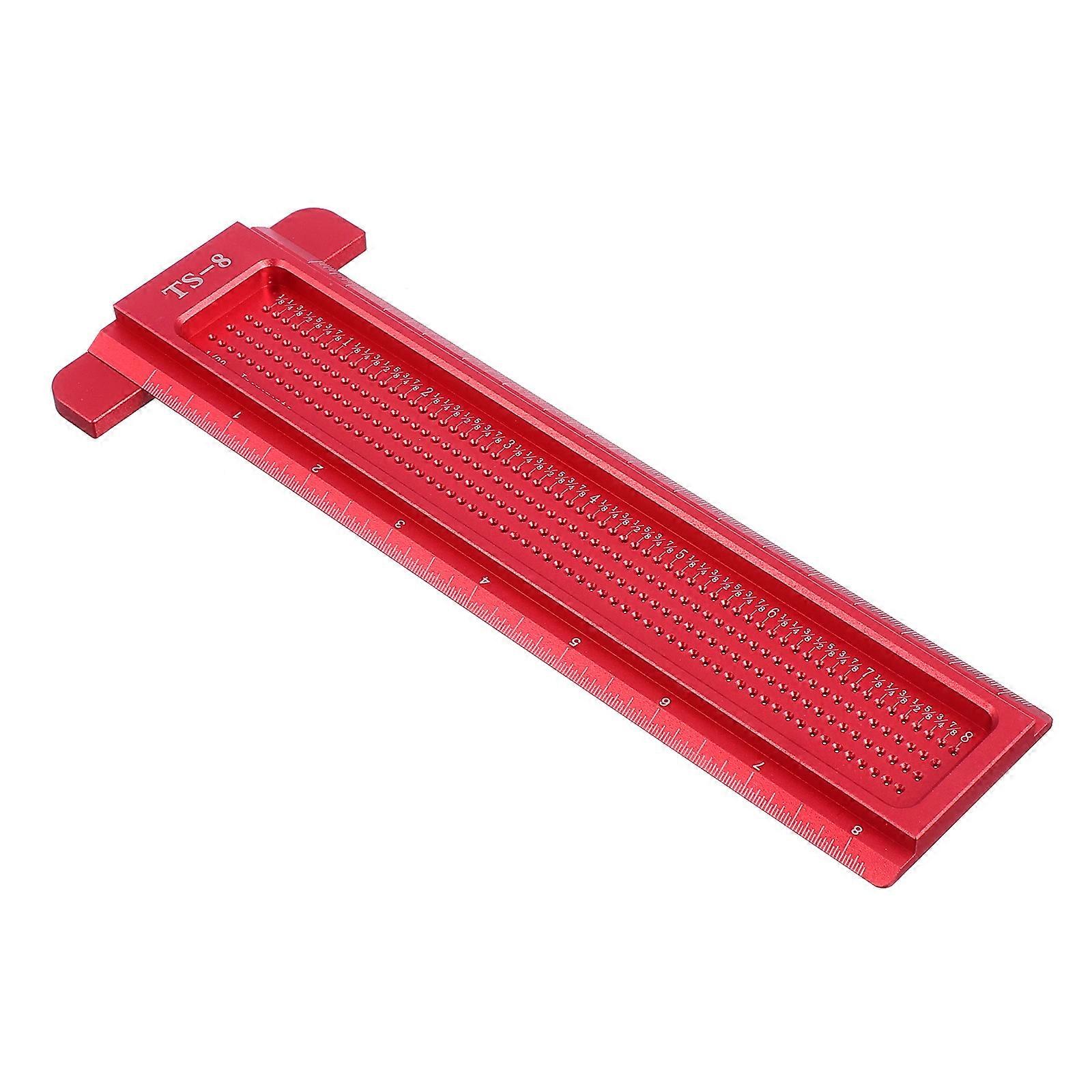 Marking Gauge Woodworking Tool Woodworking Hole Positioning Crossed Gauge Architecture .2X8.7cm Positioning 1Pack