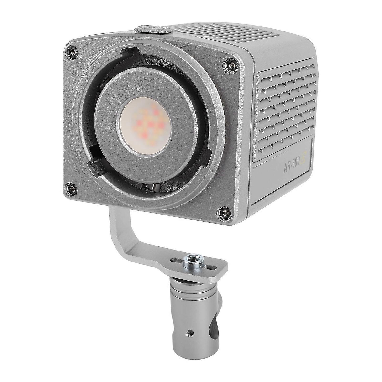 55W RGB COB LED Video Light 5200LX 5600K App Control Silver