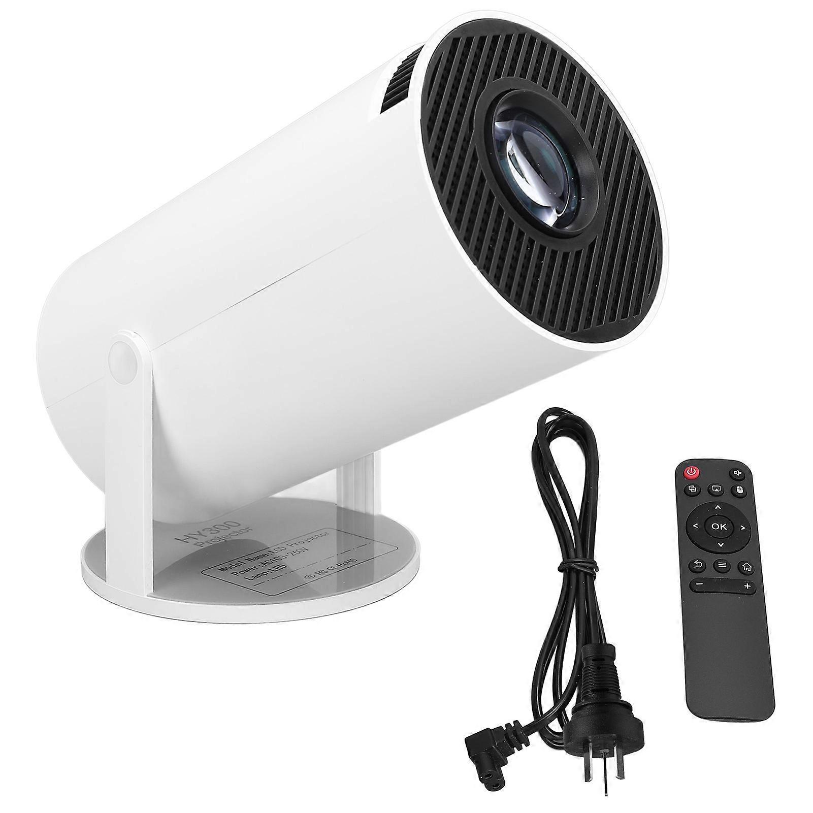 5G WiFi Bluetooth Projector 180° Rotation FHD 1080P Android 11.0 Portable AU Plug