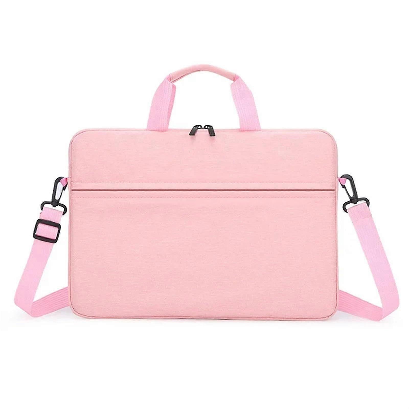Laptop Bag for 1315 Inch Laptops, Water Resistant, Pink (15.6 inch)