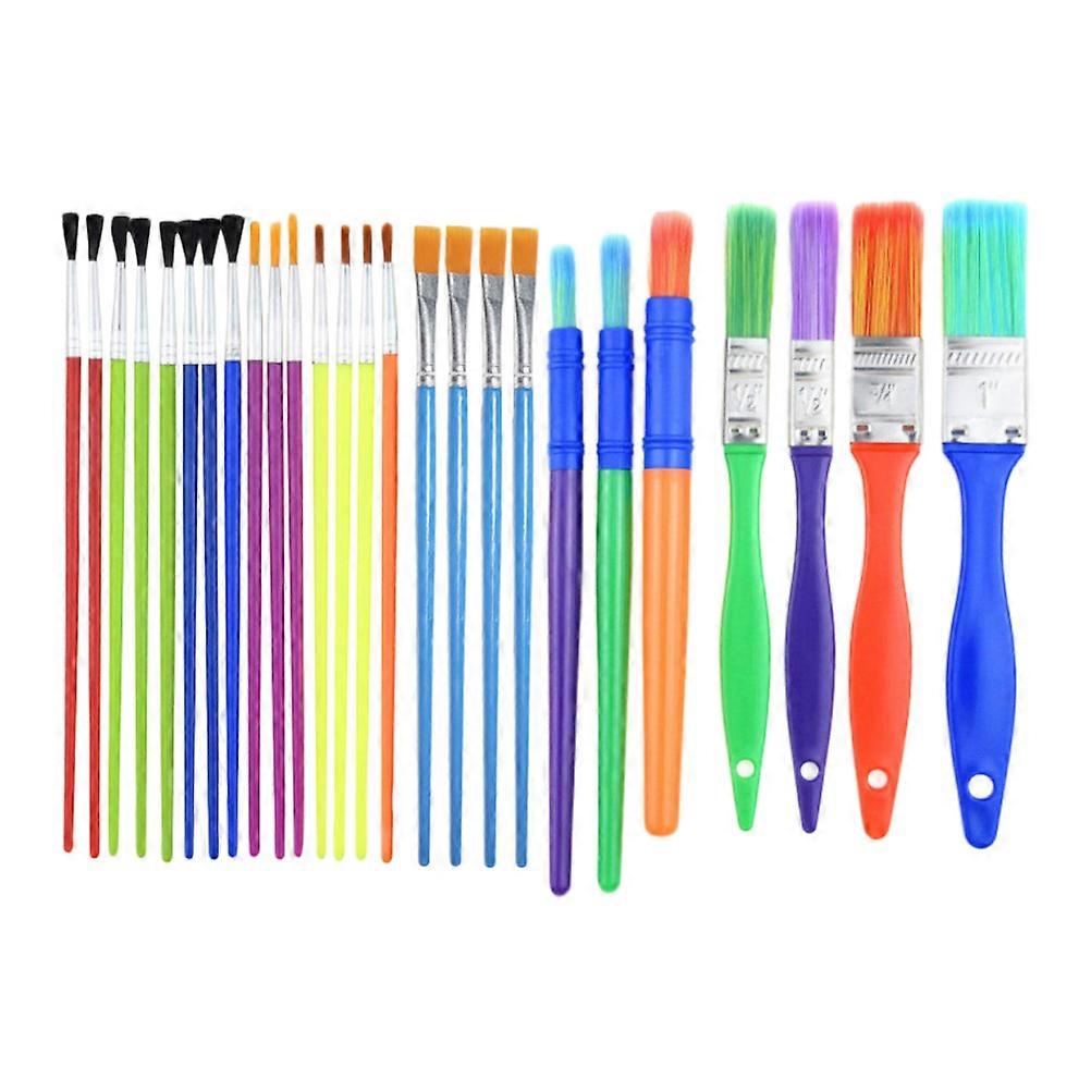 Sponge Brushes For Crafts Early Diy Learning Kids Art Supplies Various Shapes Random Color 1Set