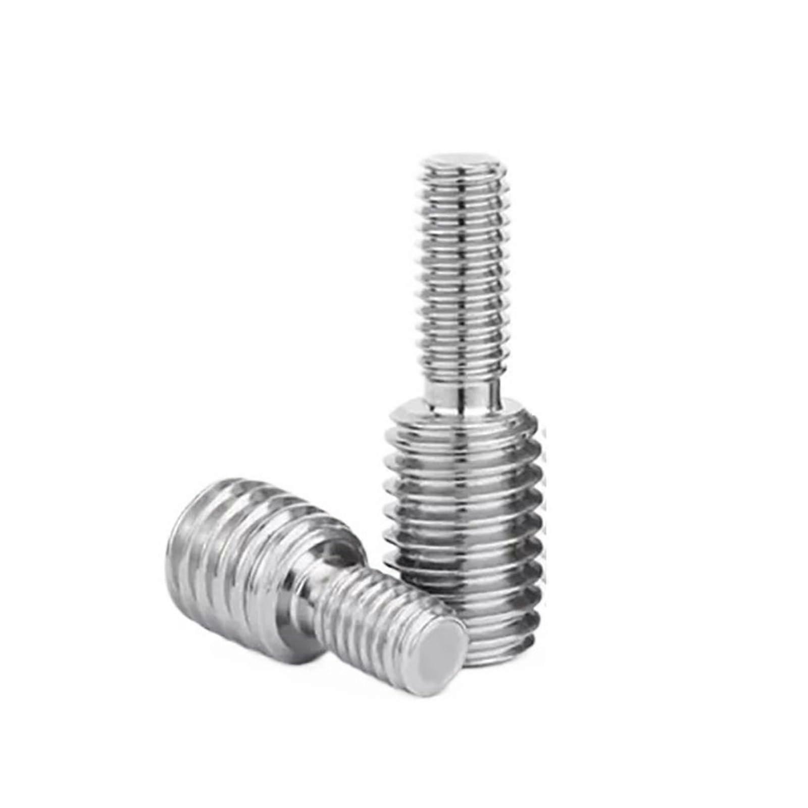 Stainless Steel 304 Conversion Screw with Variable Diameter, M4 M5 M6 M8 M10 Size, Includes 2pcs M10x25 M16x25