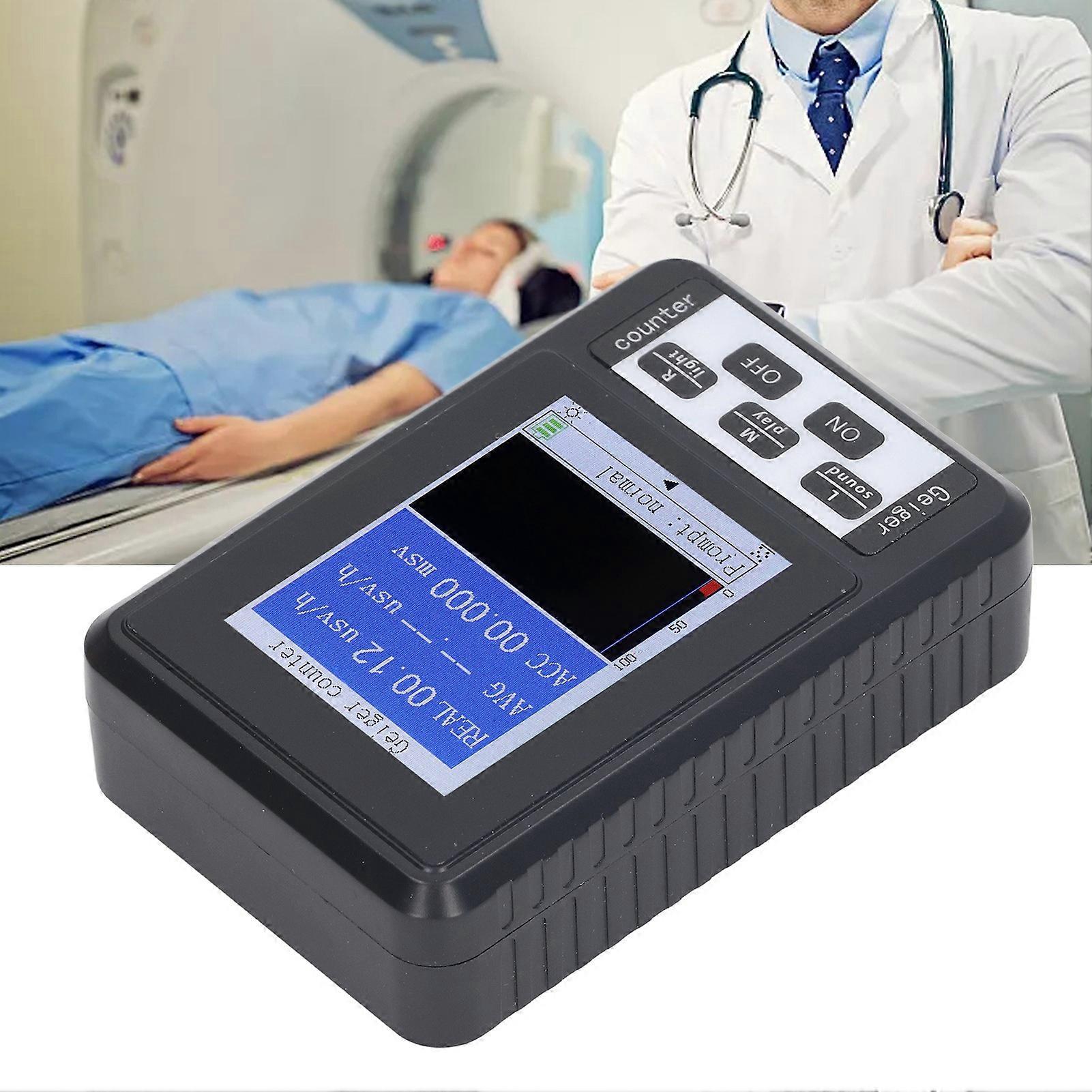 Geiger Counter Nuclear Radiation Detector Portable Handheld Beta Gamma X Ray Radiation Monitor Meter 