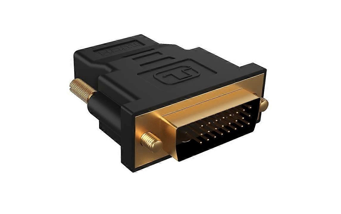 DVI to HDMI Adapter   for Docking Stations (IBDK2241AC), PCs and Monitors, Bidirectional DVID to HDMI, up to 4K 60Hz, 60983