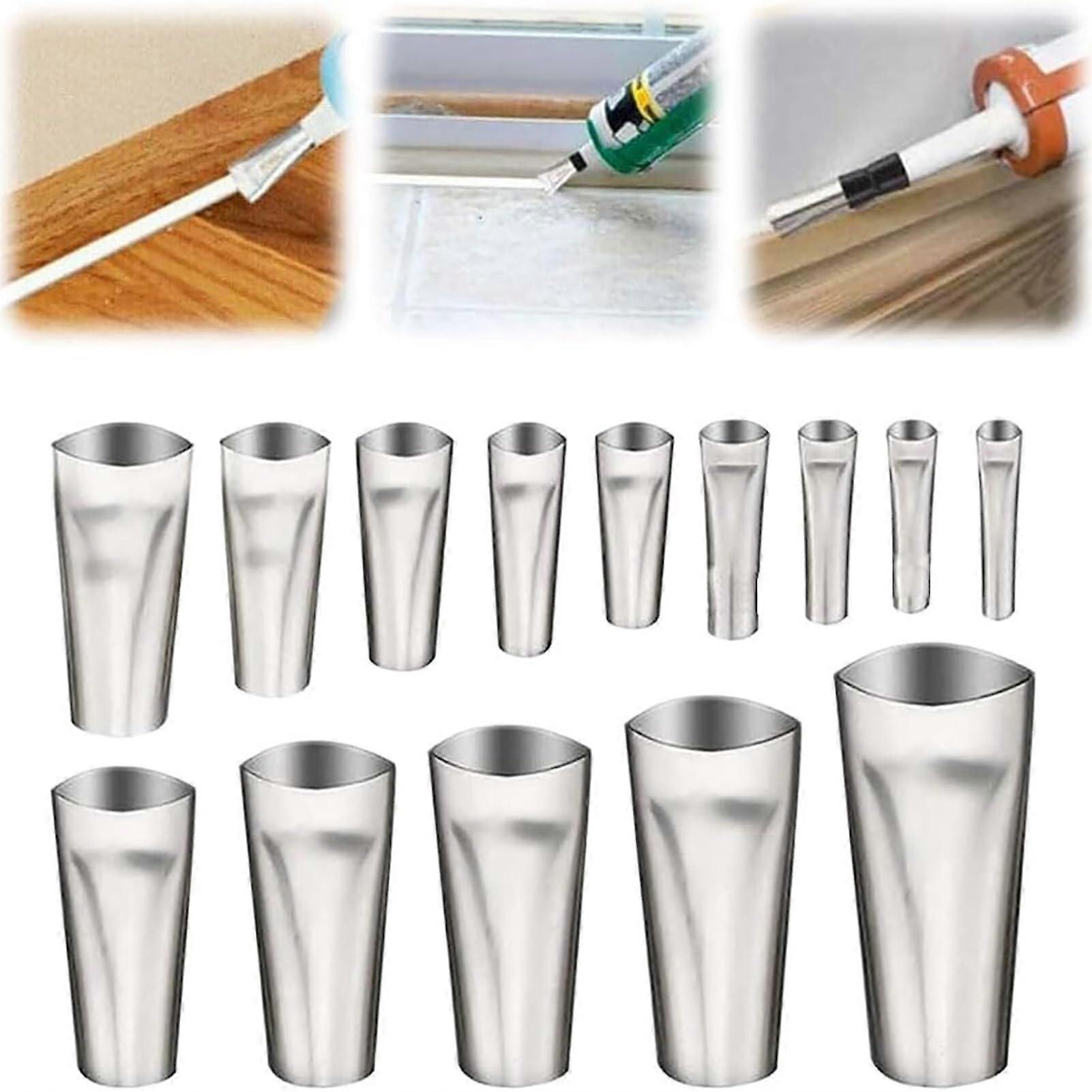 Complete solution for all sealing requirements: stainless steel and silicone nozzles with cartridge nozzles and rubber tool kit.