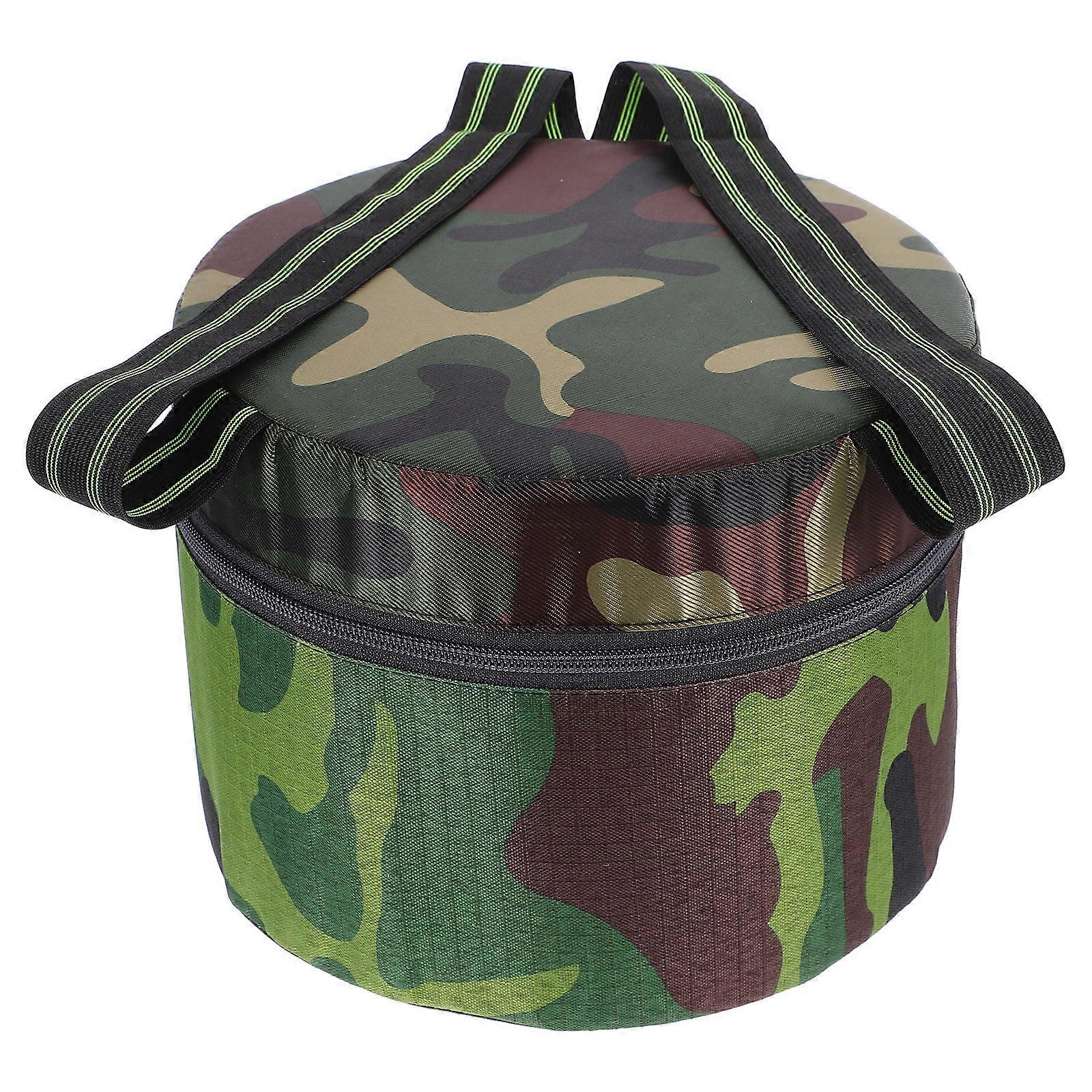 Lightweight Portable Outdoor Stool with Foam Seat for Gardening, Camping – Easy & Cloth Design, Random Color