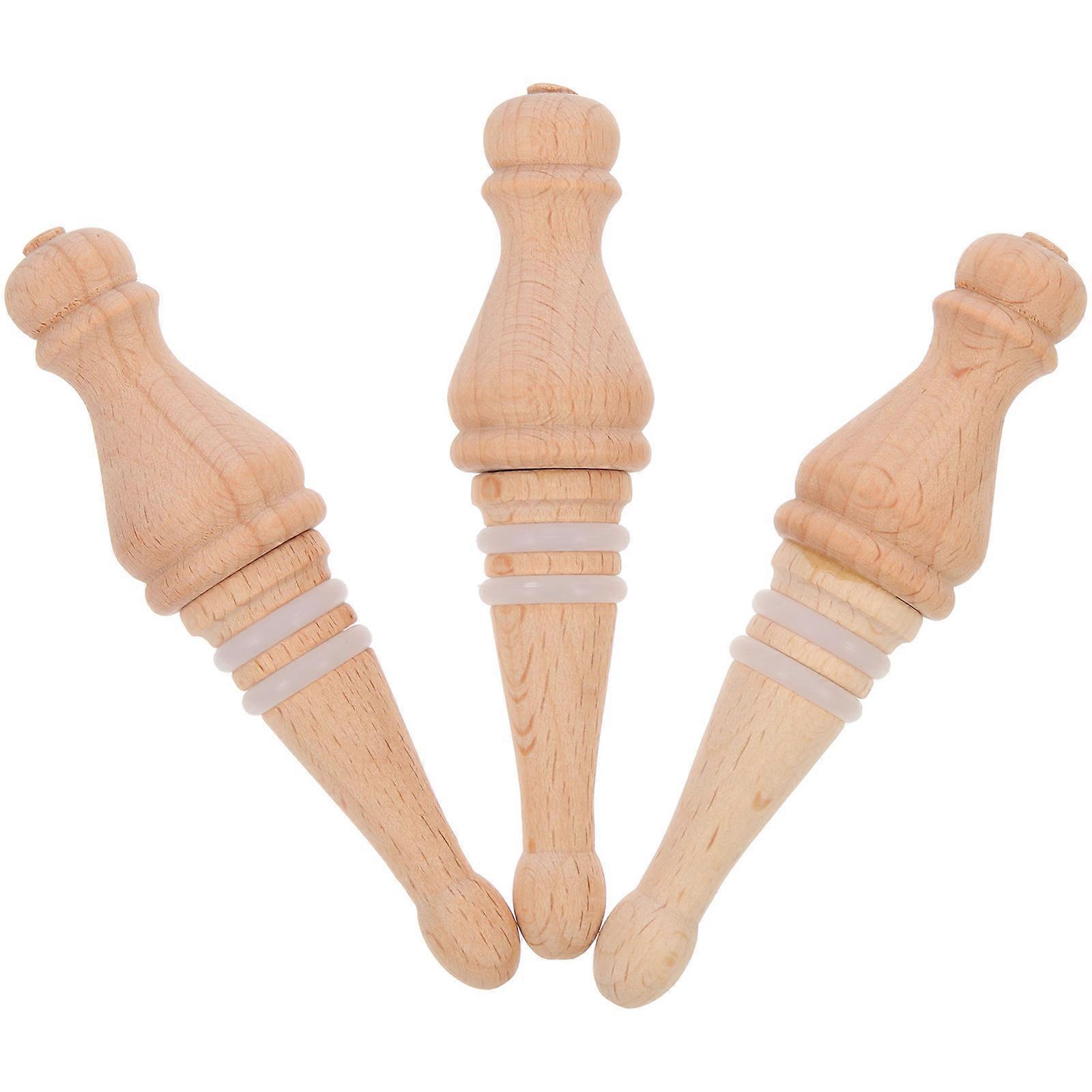 Beverage Bottle Stoppers Sealing Preserving Aroma Material Perfect For Gift Giving 3Pcs