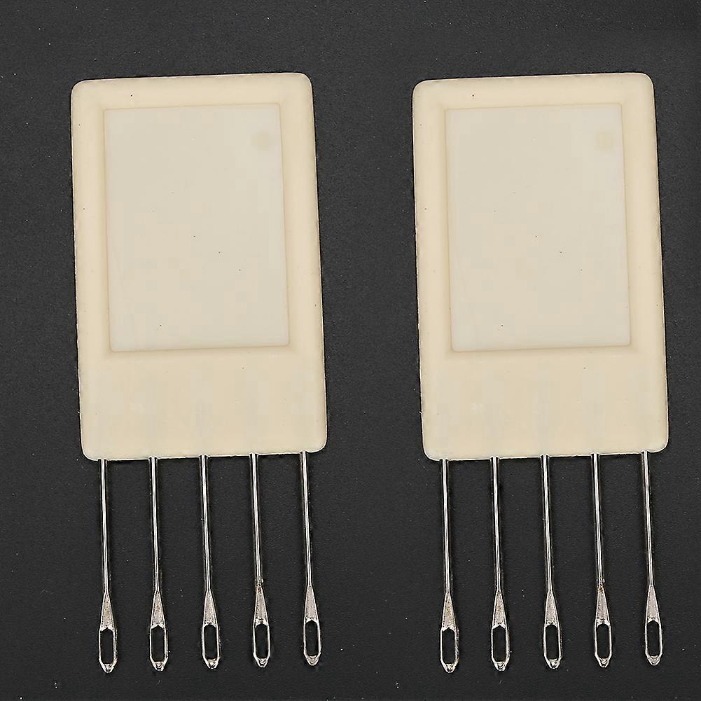2Pcs Knitting Machine Transfer Comb 5 Needles for Brother KH260 KH230 KH270 SK151 SK155