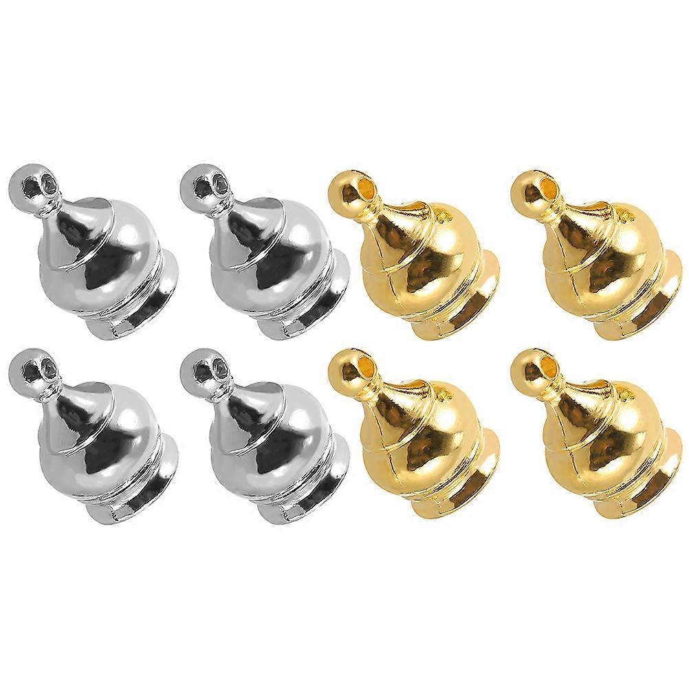 Modern Lamp Finials Diy Lighting Fixtures Assembly Zinc Alloy 8Pcs