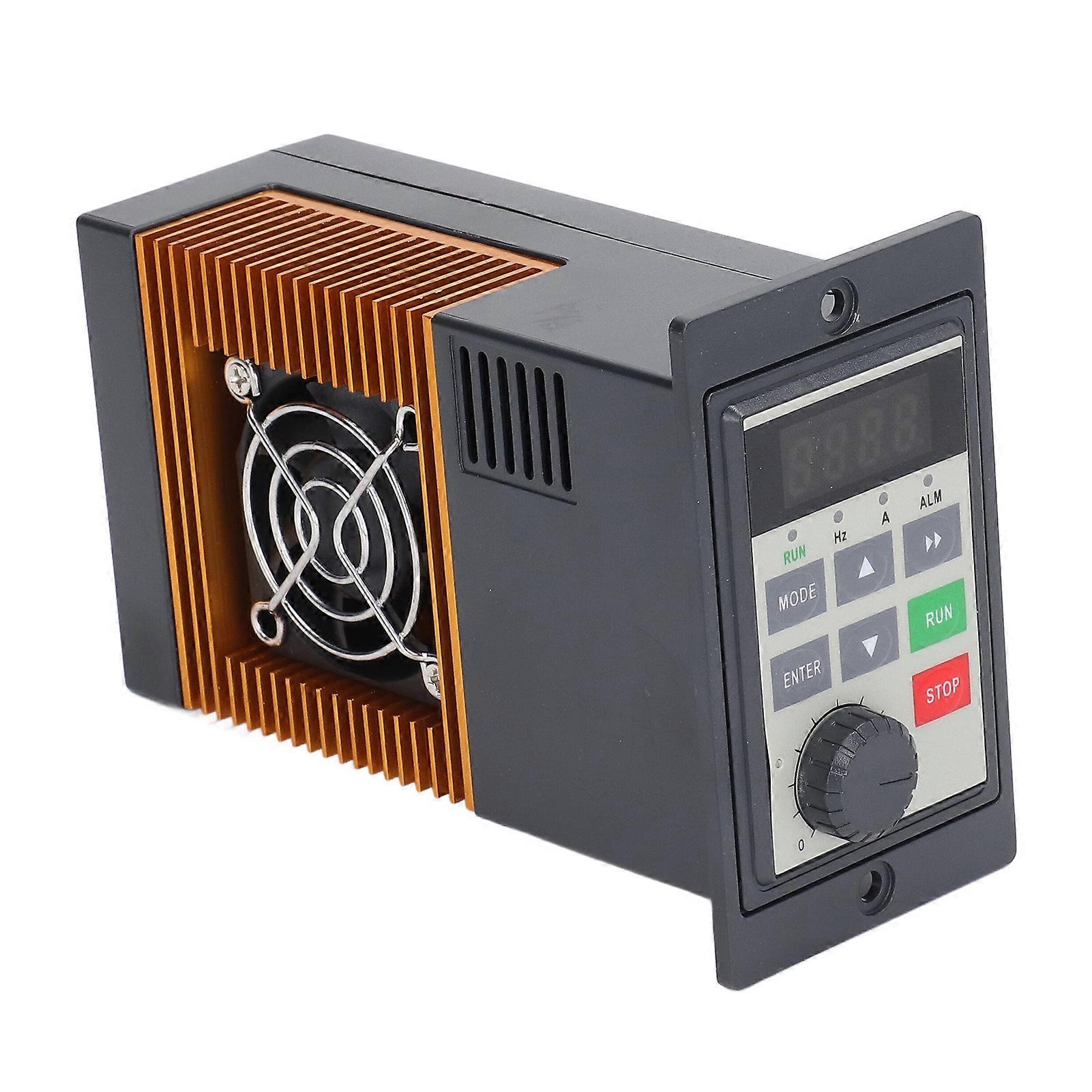 Variable Frequency Drive 1PH AC 220V Input 3PH AC 220V Output 0.4KW VFD Motor Frequency Controller