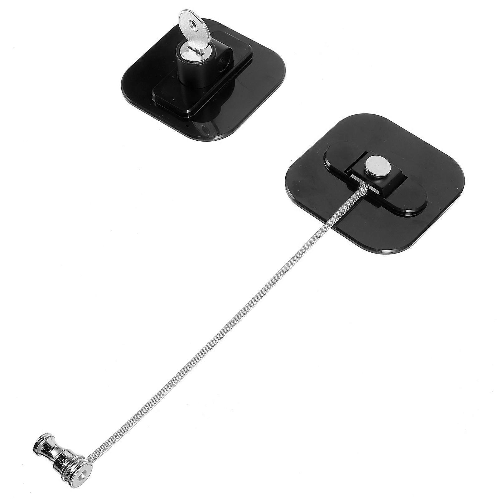 Safety Lock Fridge Lock for Home Use with Punch Free Square Design
